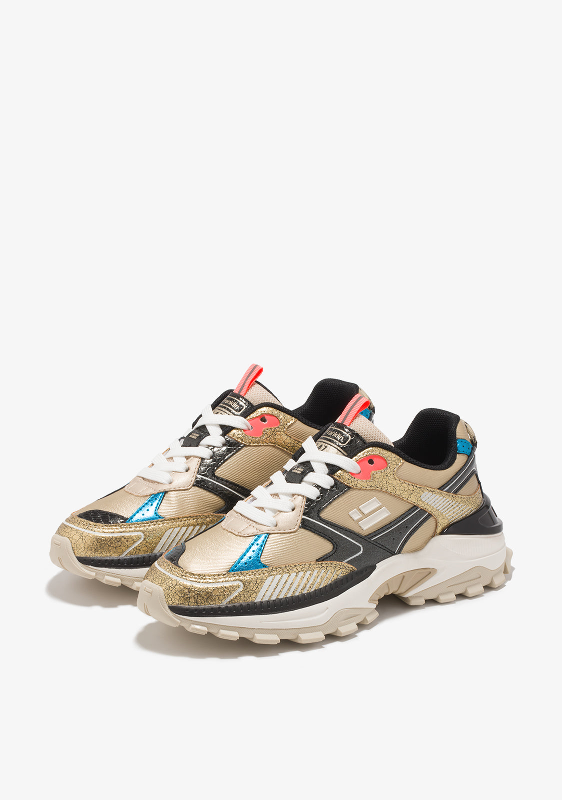 D FRANKLIN ZAPATOS / SNEAKERS / TENNIS 347 347 Track Flame Gold / Black