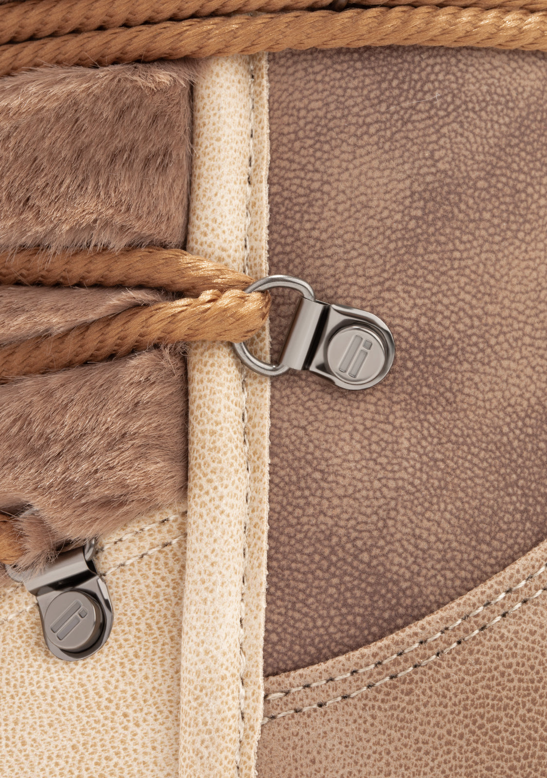 D FRANKLIN ZAPATOS / BOOTS / NORDIC Nordic Trk Fur Gradient Taupe