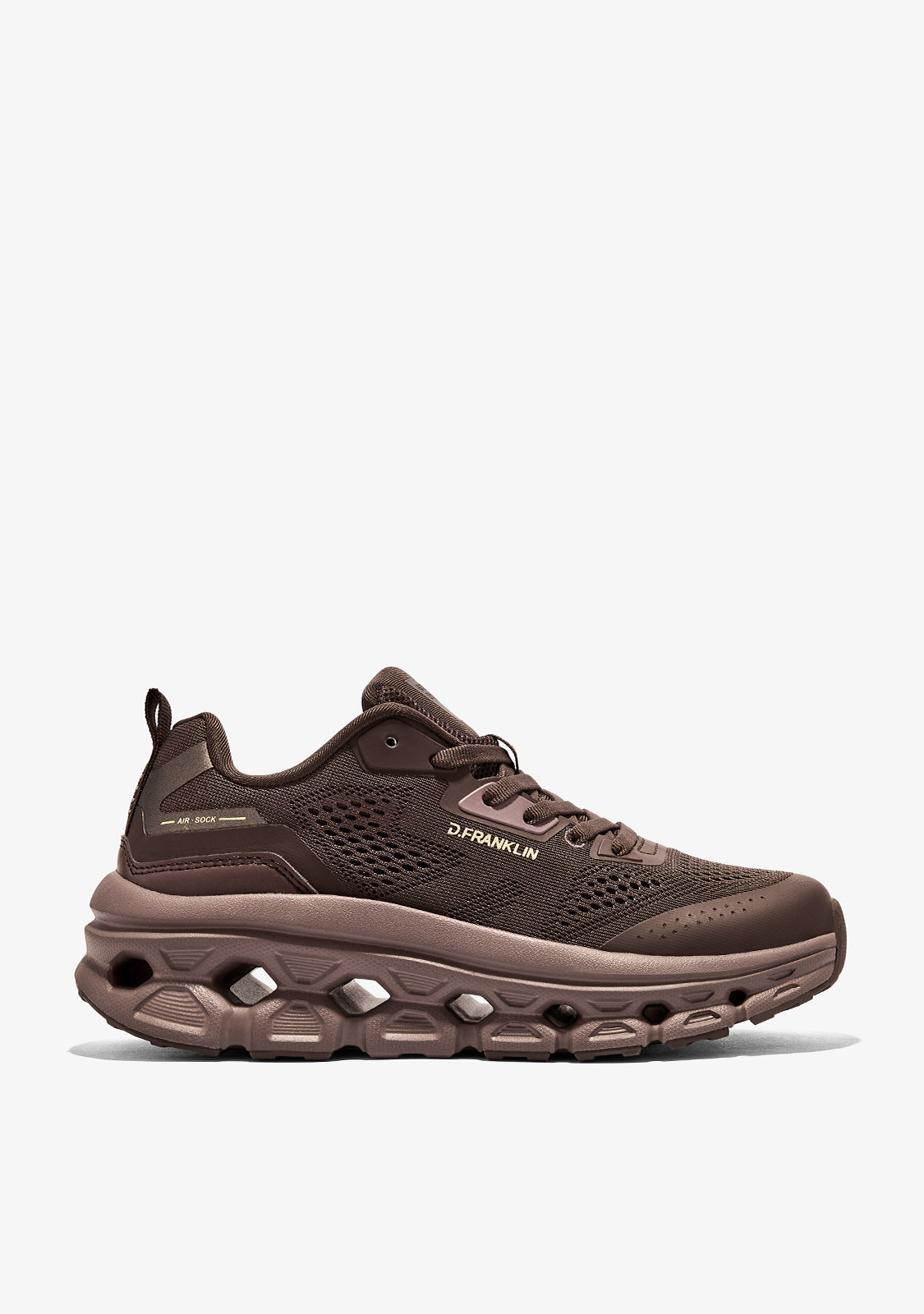 D FRANKLIN ZAPATOS / SNEAKERS / JOGGING AERO DUAL FULL BROWN