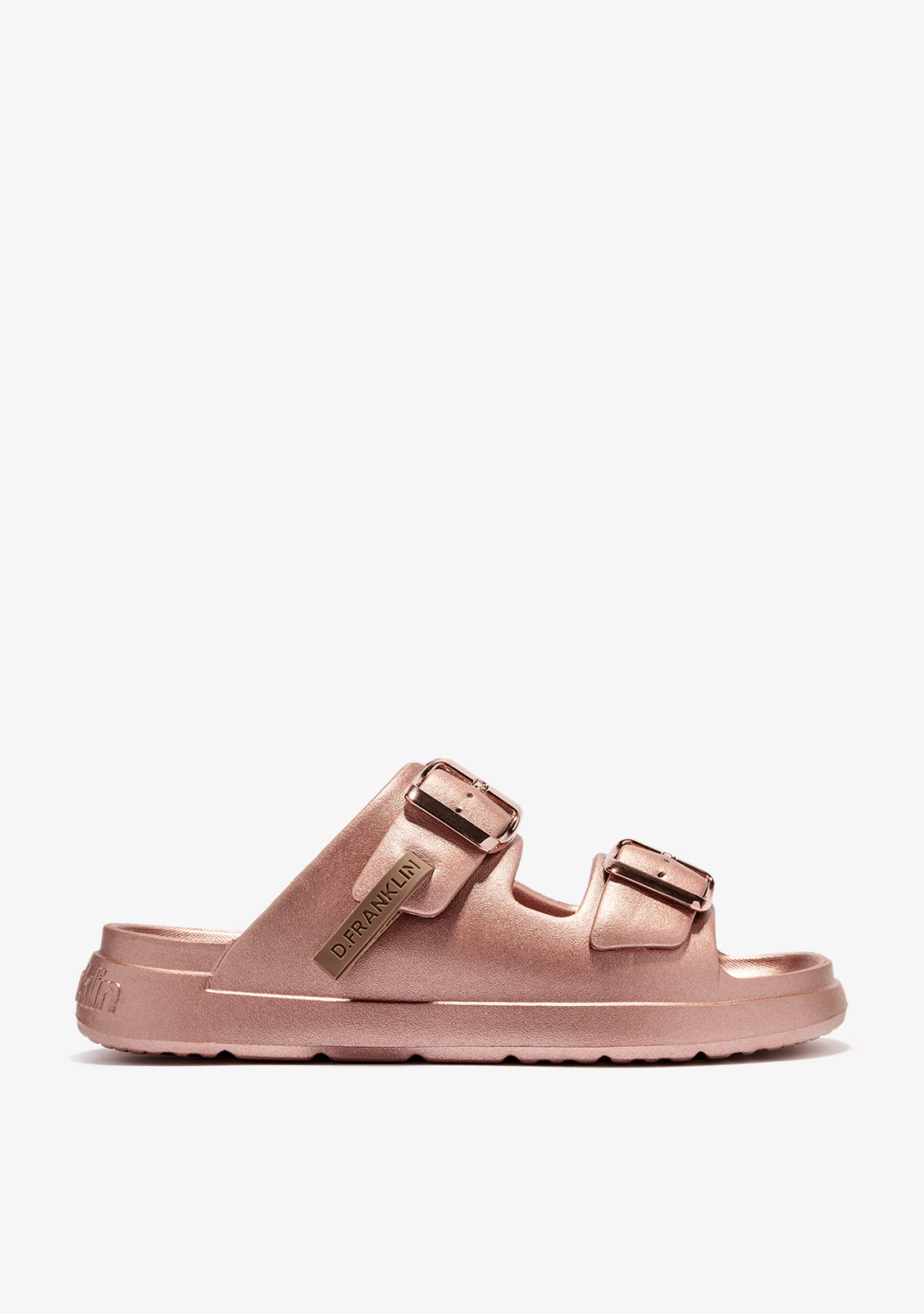 Vibe Foam 2 Buckles Met Rose Gold