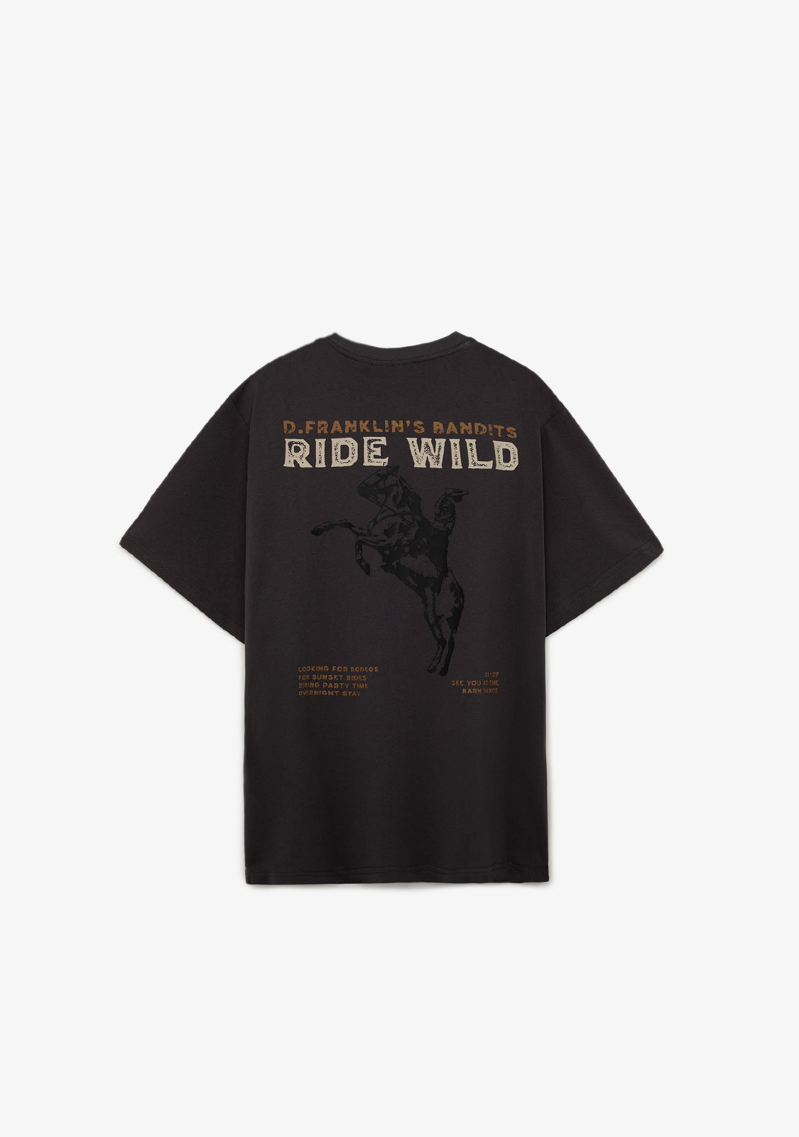 Ride Wild T-Shirt Anthracite
