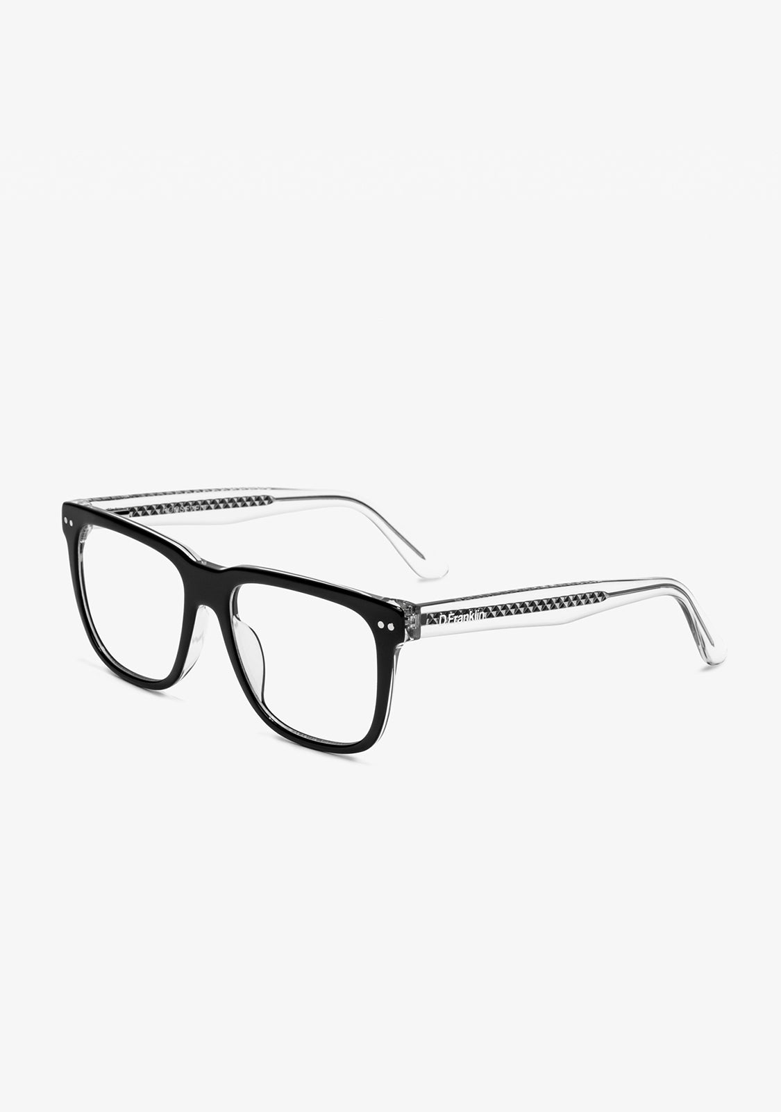 Roosevelt Mid Black Clip On Blue Block V.1